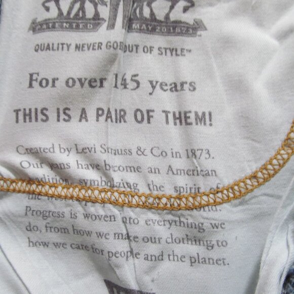 Levi's 505 Men's Jeans 34x30.5 Medium Wash Amazing Cond ~ Dry Cleaned & Pressed! - Picture 12 of 16